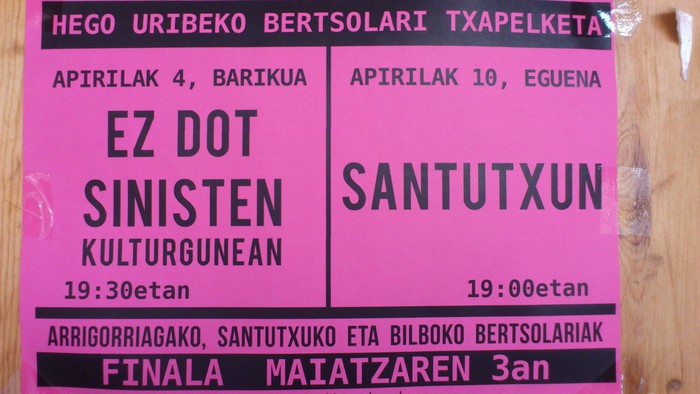 POTTO: Santutxuko kanporaketa