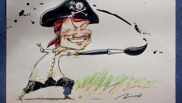 GAUR EZ DAGO ESKOLARIK:  Domingo Gorringo pirata
