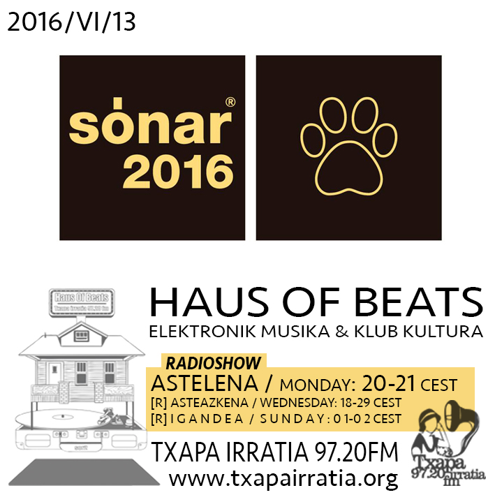HAUS OF BEATS 30 – Sónar 2016