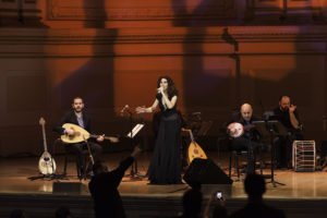 Eleftheria Arvanitaki performs in Stern Auditorium / Perelman Stage on Saturday, February 1, 2014.