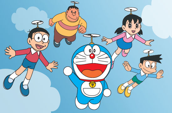 GURASOAK Doraemon eta Nikc Drake