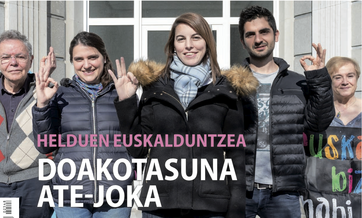 Aste honetako ‘Argia’: doako euskalduntzea, Raquel Gutierrez eta Zubietako makro-kartzela