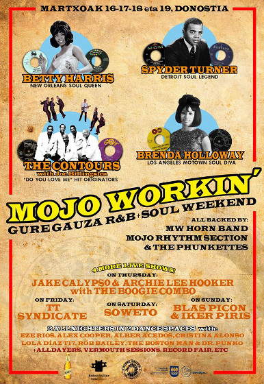 REGGAE FEVER: Mojo Workin’ jaialdia