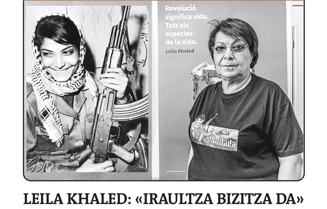 Biharko ‘Gaur8’: Leila Khaled ekintzailea, ‘Uztaro’-ren zuzendariak eta Franc Dolosor