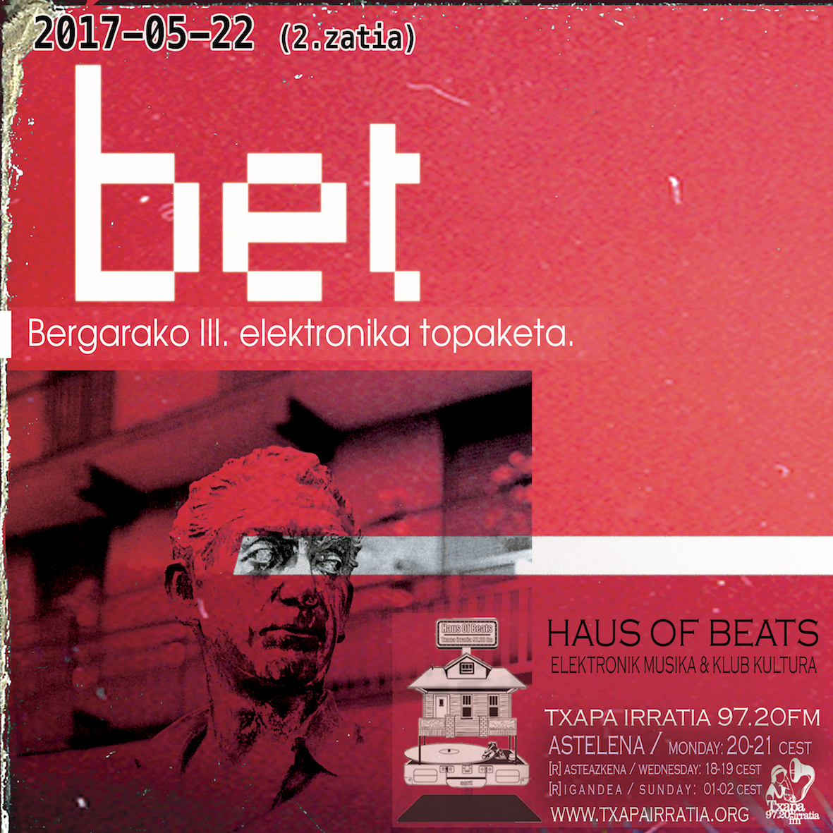 HAUS OF BEATS 74 – III. BET – Bergarako III. Elektronika Topaketa (2. zatia)