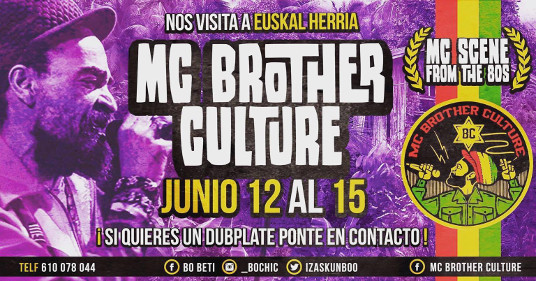 REVOLUTIONARY GROOVES: Mc Brother Culture abeslaria