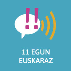 IRRATIEN TARTEA | Deustun abiatuko den “11 egun euskaraz” ekimena eta “Bihotzean” Zazpi kaleetako auzo elkarteak egindako salaketak izan ditugu hizpide Bilbo Hiriako kideekin