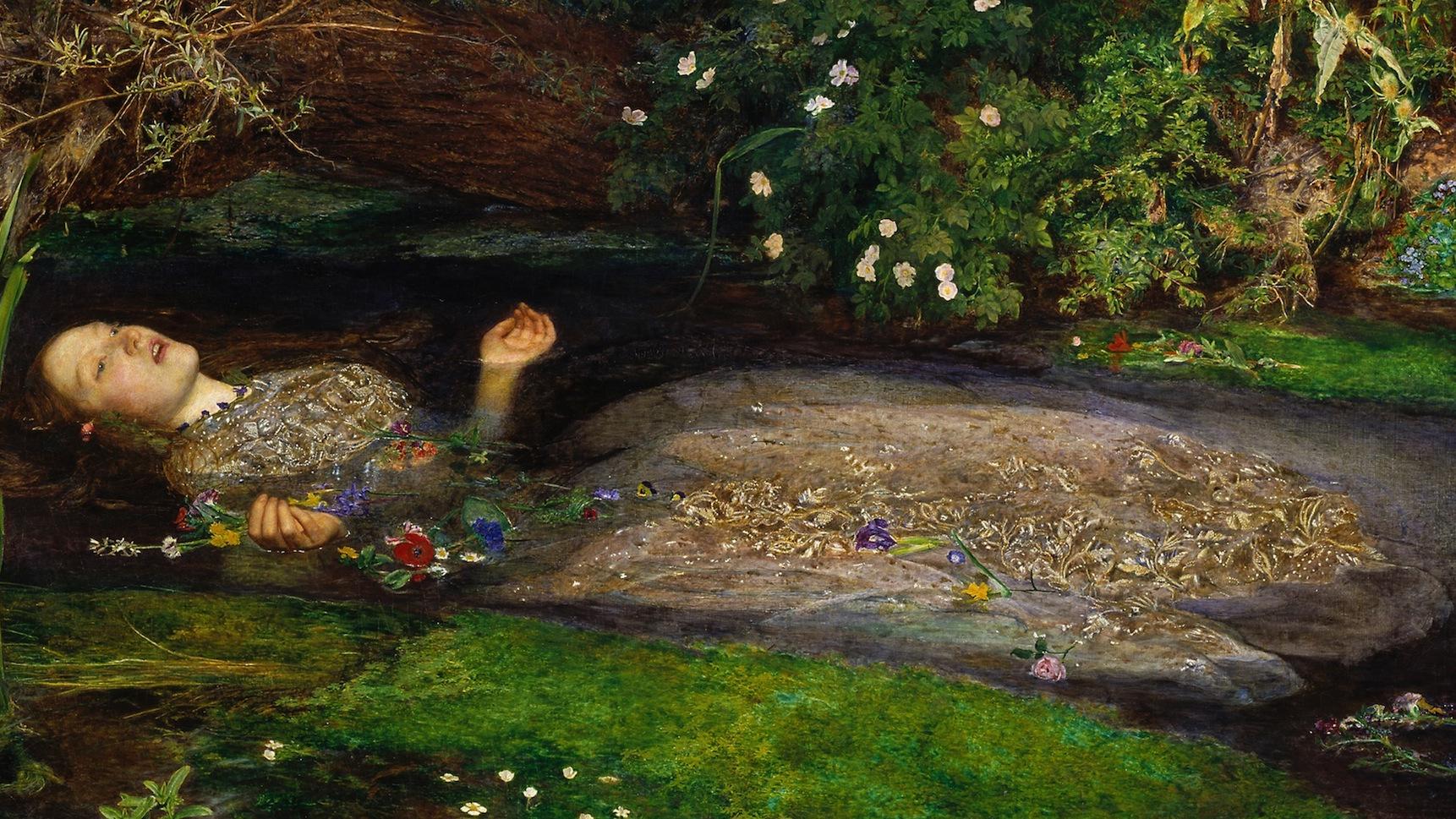 SORMENAREN TARTEA | Sir John Everett Millais-en “Ophelia”