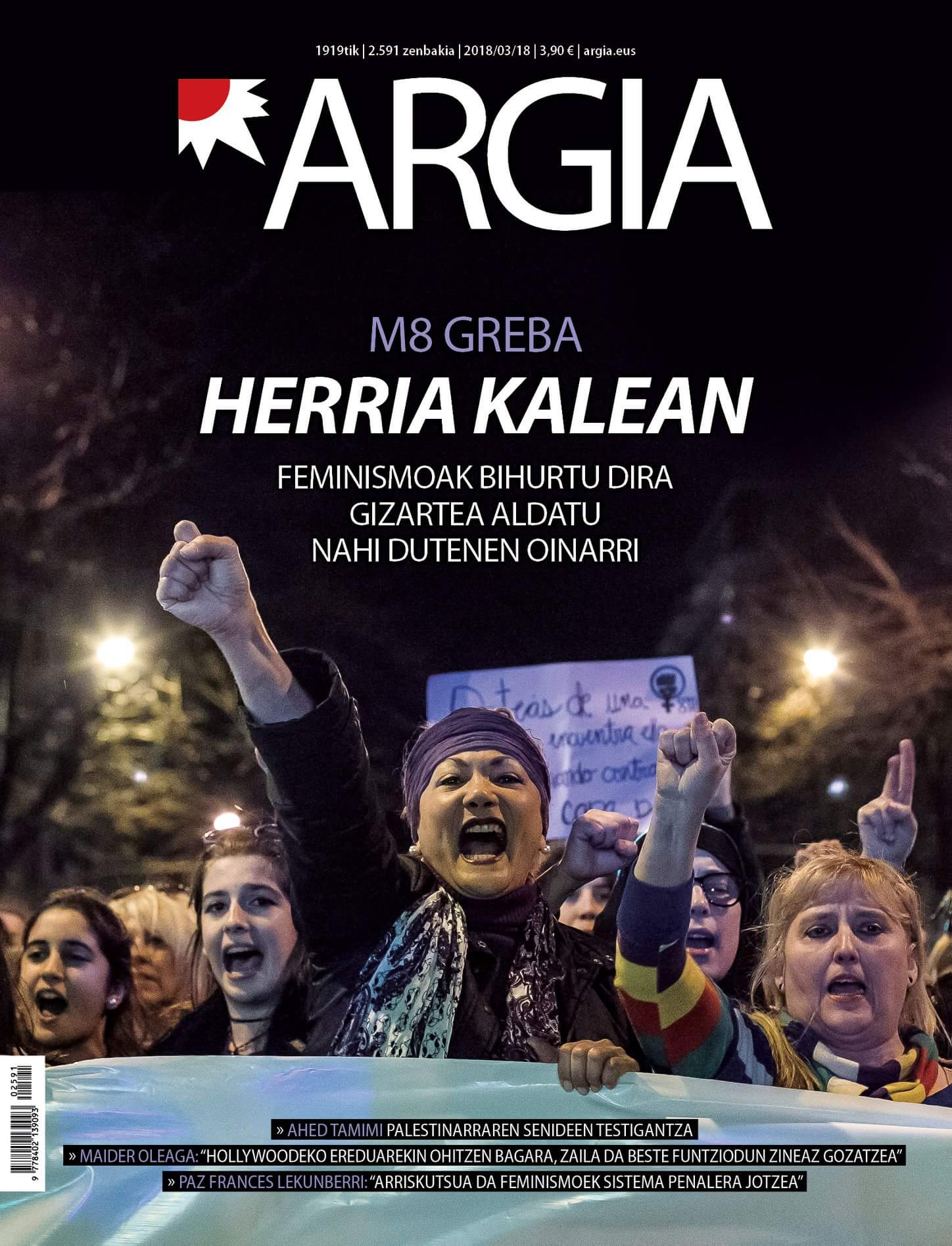 ARGIAren aurrerapena | Martxoaren 8ko grebaren analisia; eta patriarkatua eta zigor sistemaren arteko lotura