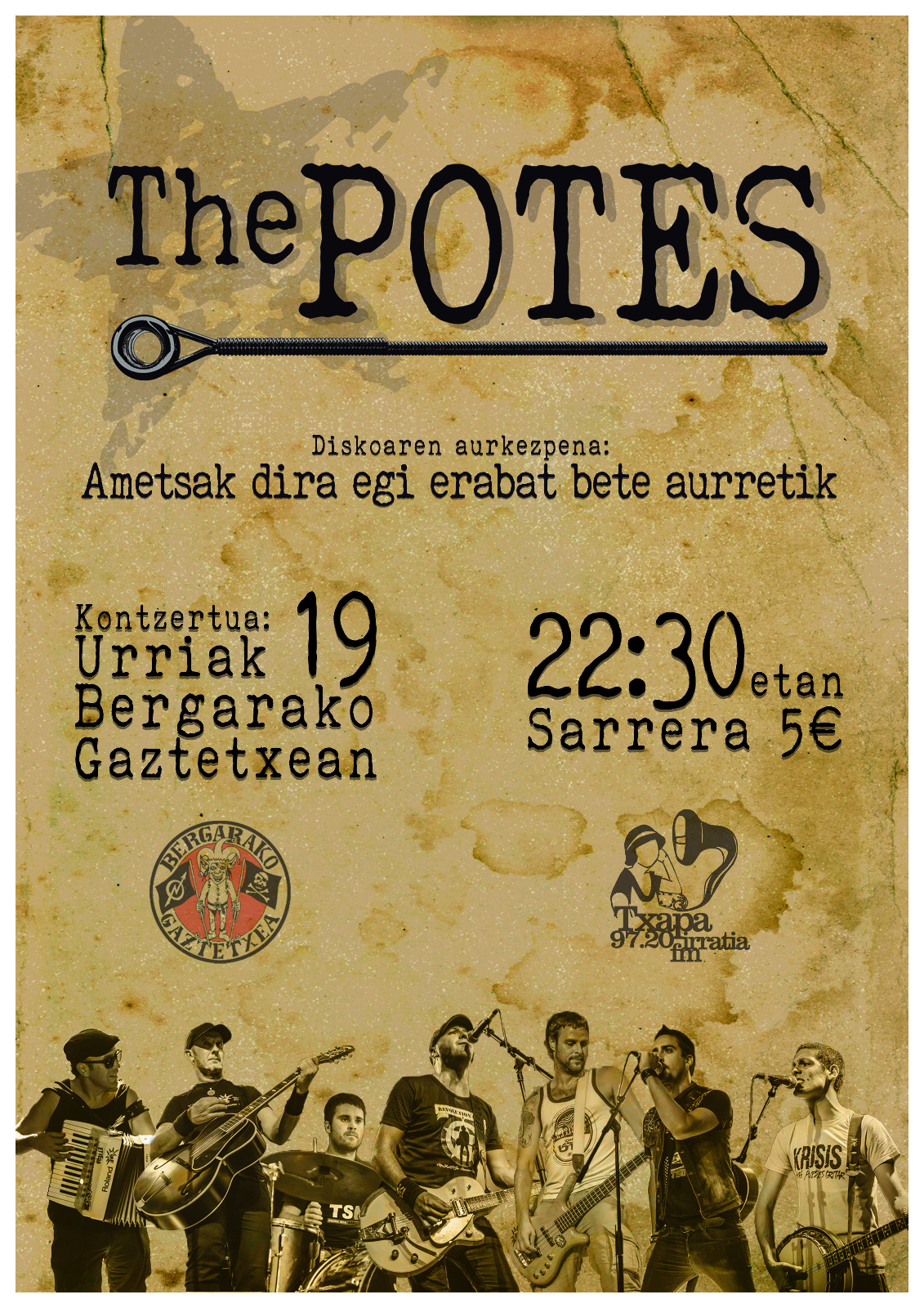 “The potes” taldea Txapa Irratian egon da