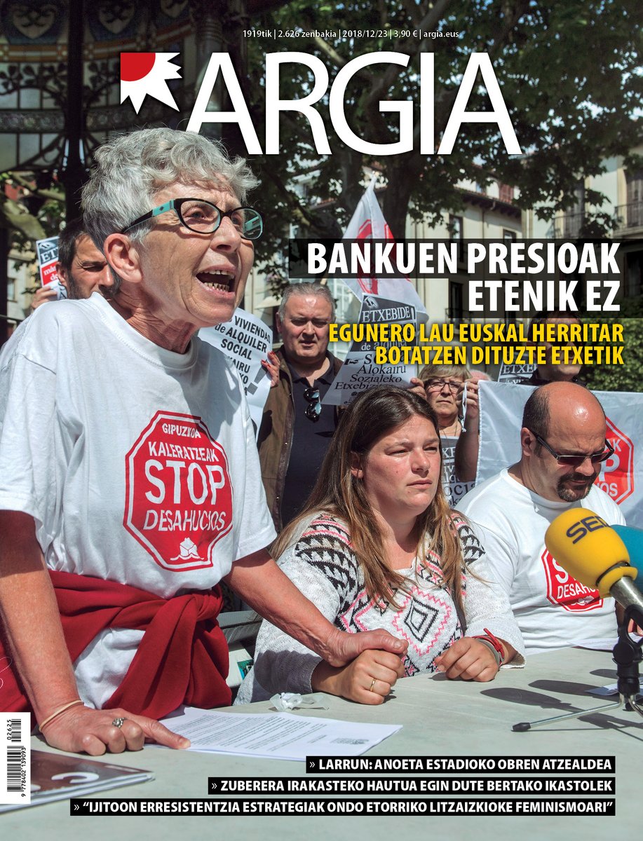 ARGIAren aurrerapena | Etxe kaleratzeak, Silvia Agüero, eta Maider Bedaxagar