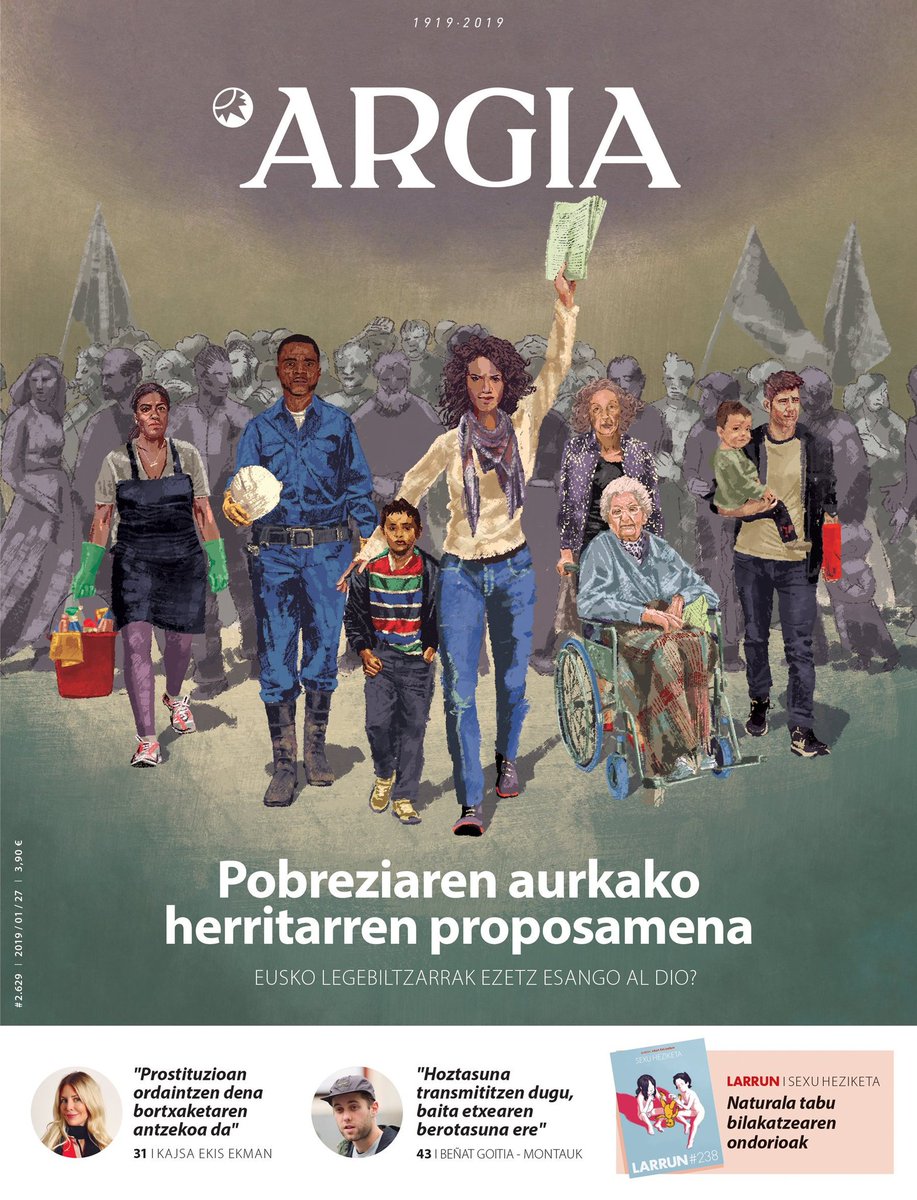 ARGIA aurrerapena | Pobreziaren aurkako herritarren proposamena, Kajsa Ekis Ekman, eta Sevillako Casas Viejas