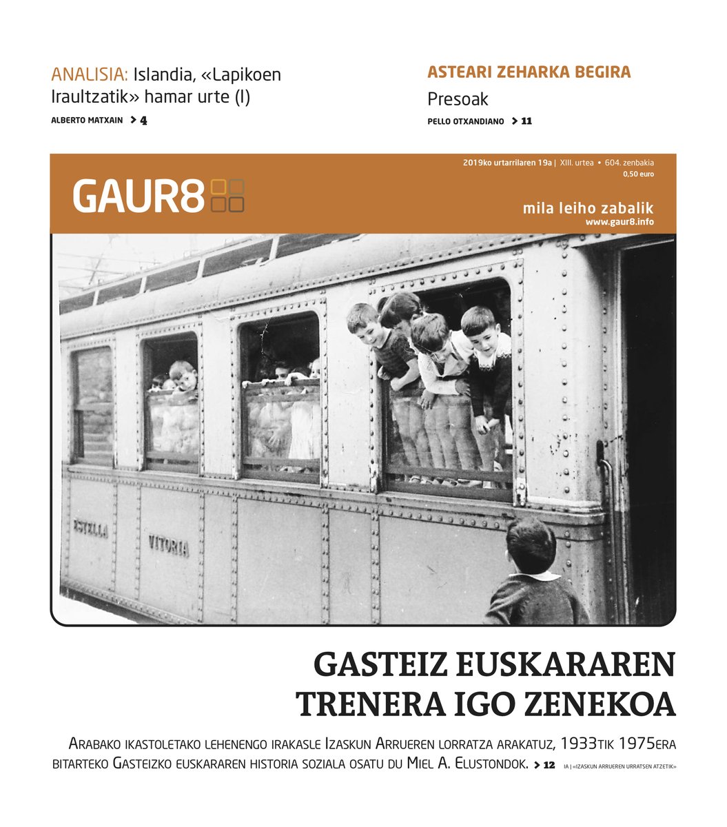 GAUR8 aurrerapena | Trumpetik Bolsonaroraino, sare sozialek bultzatutako olatu harroa; Gasteiz euskararen trenera igo zenekoa; eta Xabier Garate