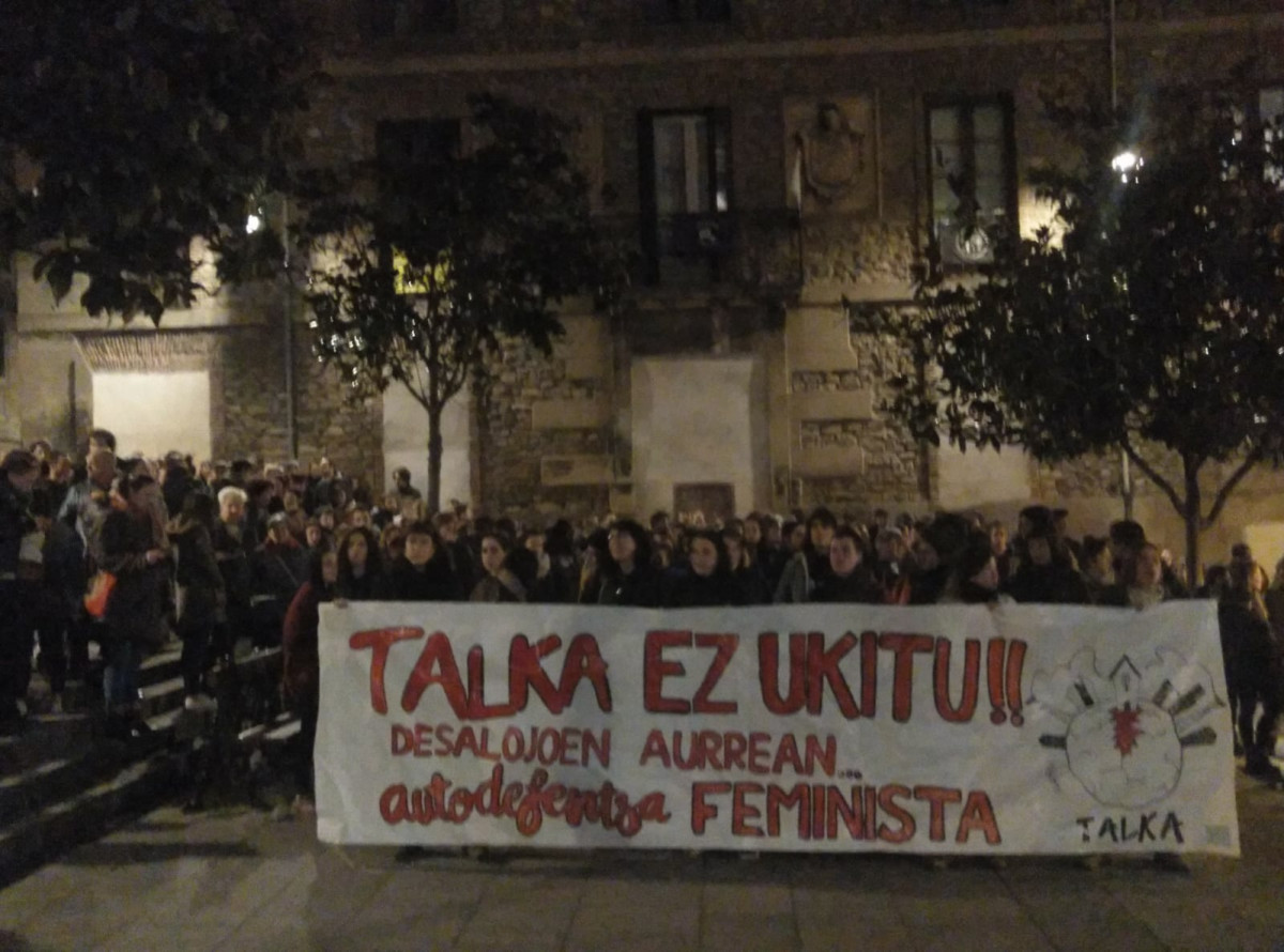 Gasteizko “Talka” espazio feministaren legez kanpoko hutsaraztea