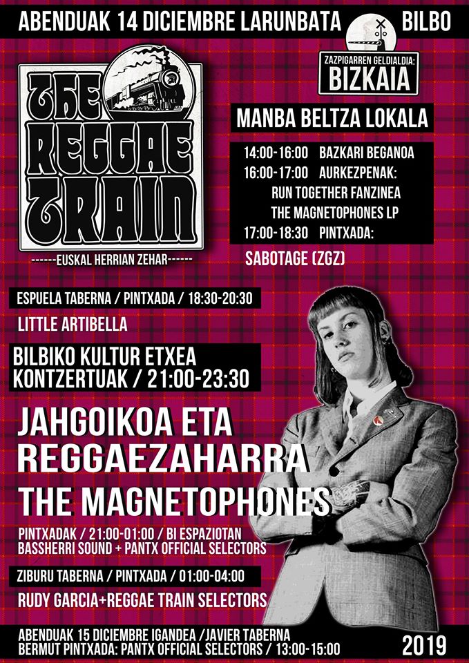 REGGAE FEVER x 7: Nobedade eta berrietatik Bilboko The Reggae Trainera