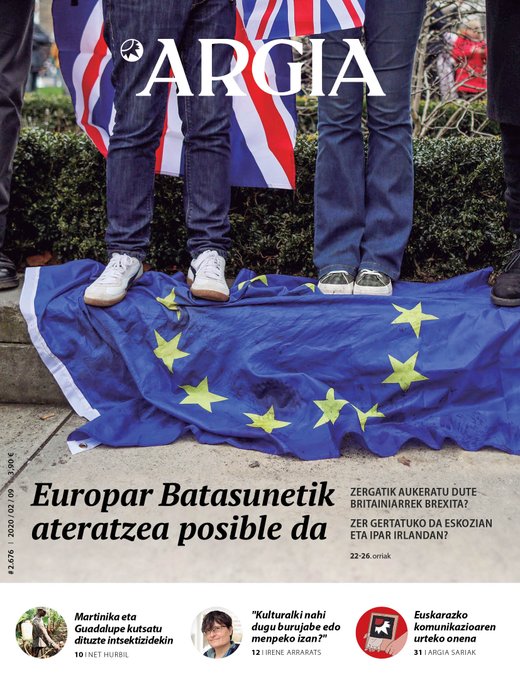 ARGIA AURRERAPENA | Brexit-a, Irene Arrarats, eta euskarazko hedabideak publizitate instituzionalik gabe Iruñean