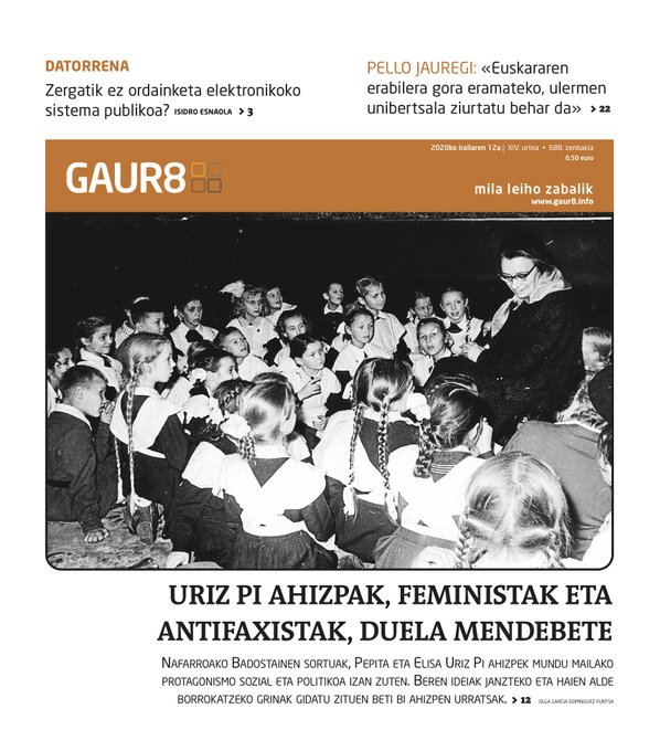 GAUR8 AURRERAPENA | Mikel Insaustiren bidaiak, Uriz Pi ahizpak, eta “Uler-saioak”