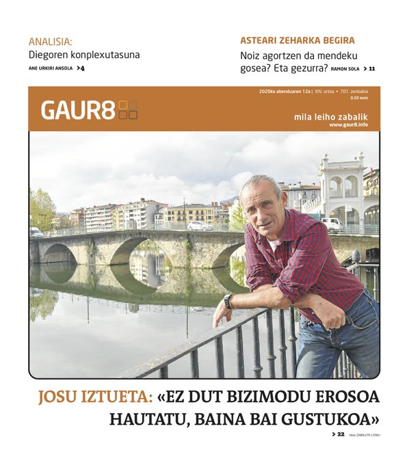 GAUR8 AURRERAPENA | Kaixomaitia.eus-en inkesta; Josu Iztuetari elkarrizketa; eta Oier Gorosabel fisioterapeutaren ekarpena