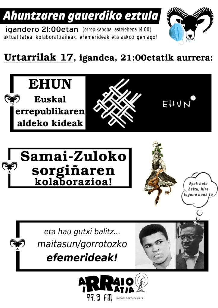 Urteko lehen eztula!!!