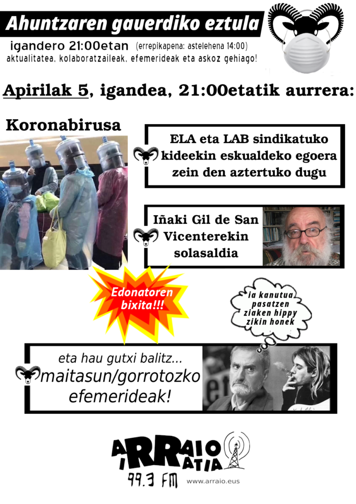 Eskualdeko ELA eta LABeko kideak eta IÃ±aki Gil de San Vicente igande honetan