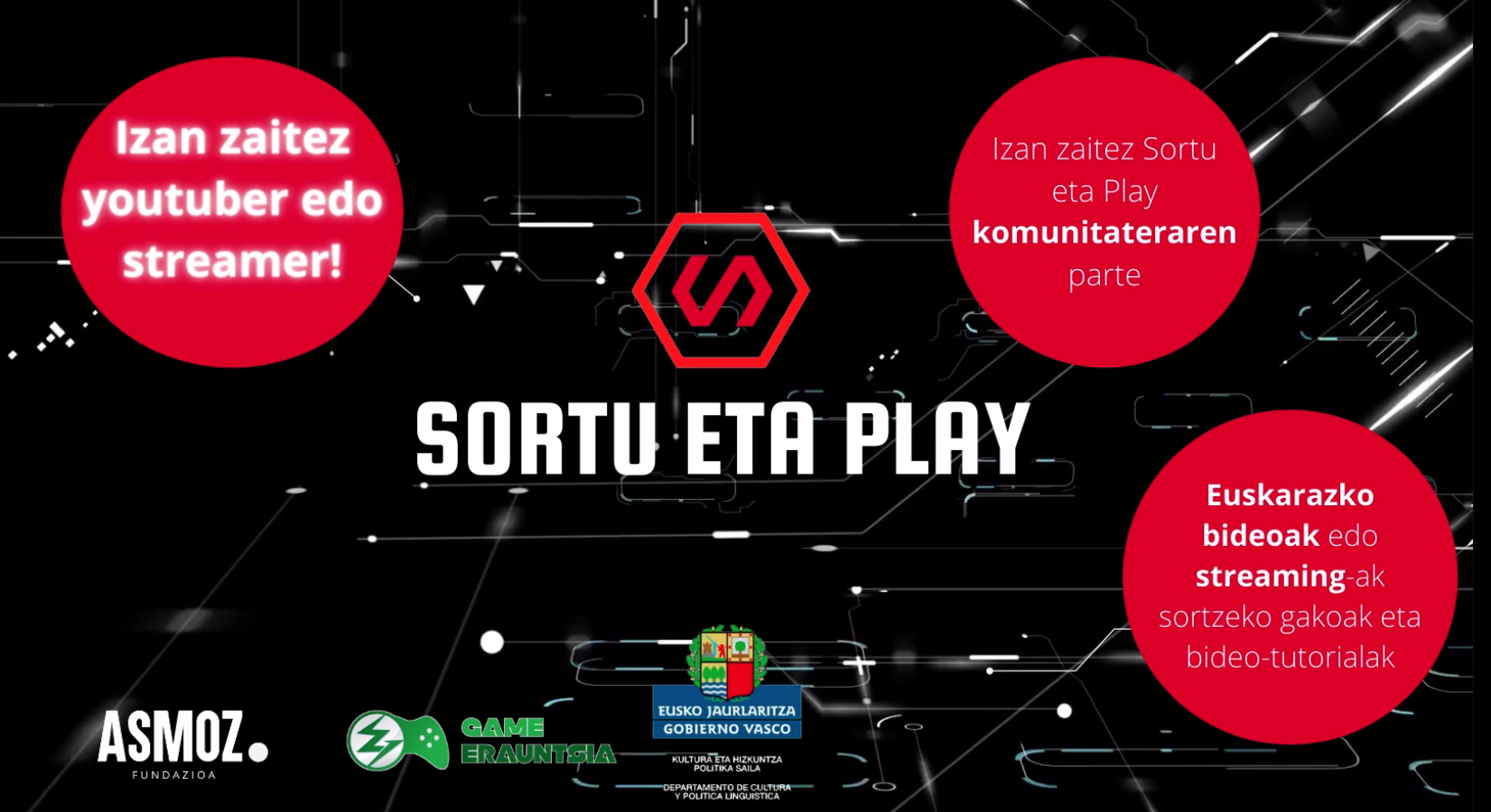 “SORTU ETA PLAY” Plataforma