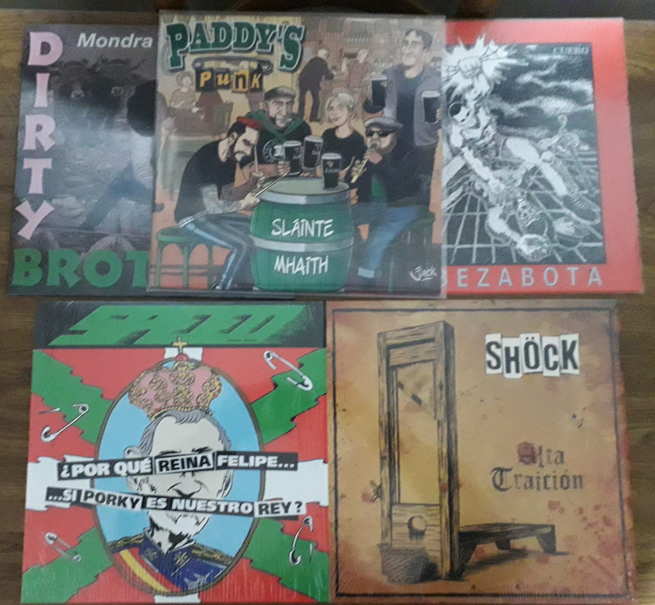 Bidasoa Attak! Hainbat Euskal talde gure artean, Dirty Brothers, Cuero, Shöck, Speed edo Gatz kasu