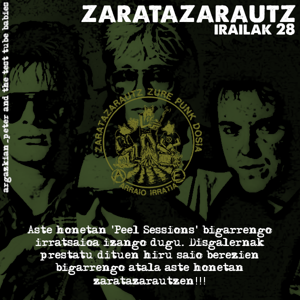 Peel Sessions-en inguruko bigarren ZarataZarautz irratsaioa