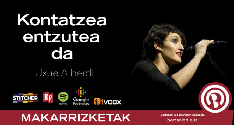 Uxue Alberdi – Kontatzea entzutea da