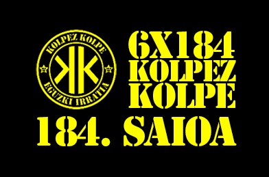 6X184 Kolpez Kolpe – 184. saioa