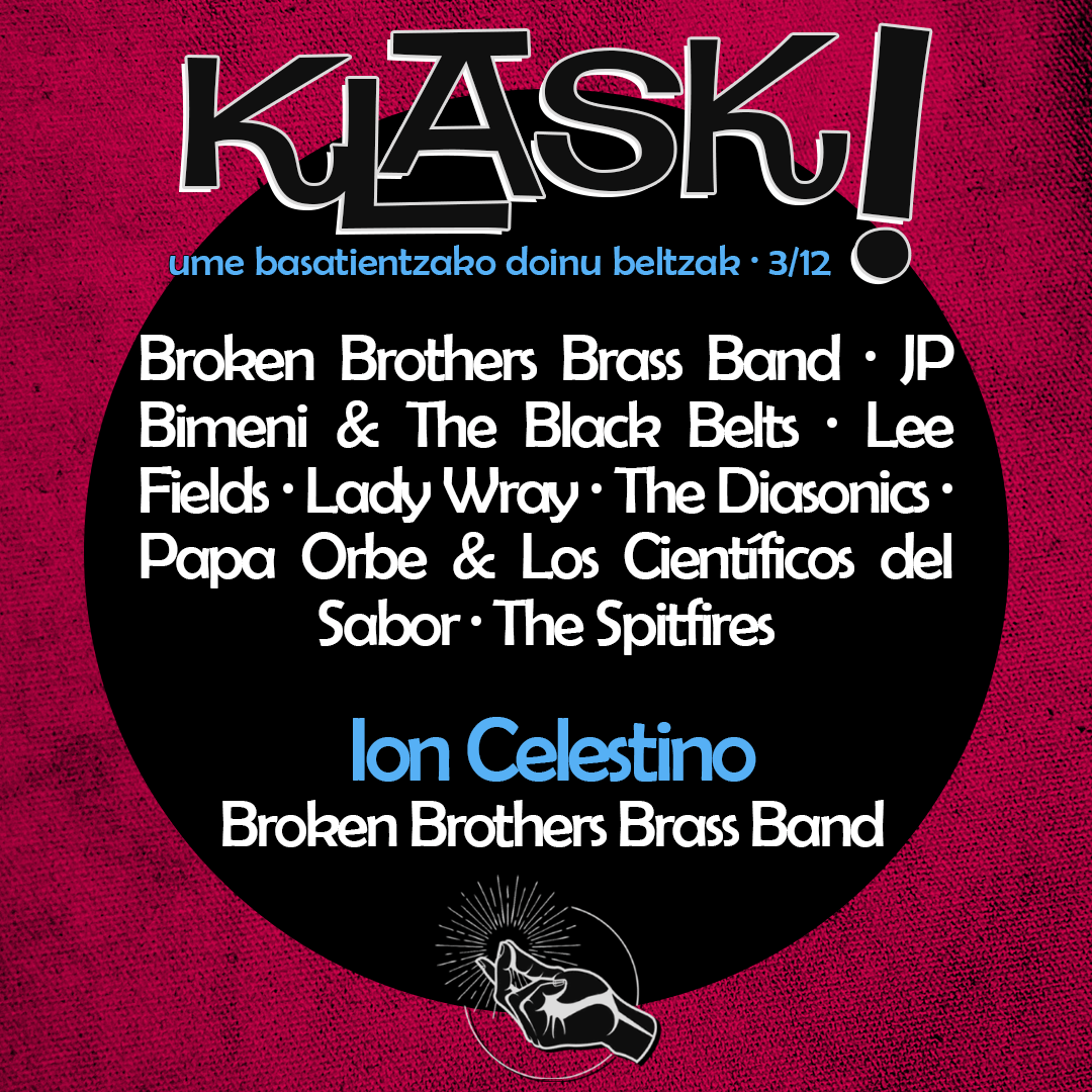 Klask! : 3/12 │ Nobedadeen Kutxa eta Broken Brothers Brass Band taldeko «Katebegia» diskoa