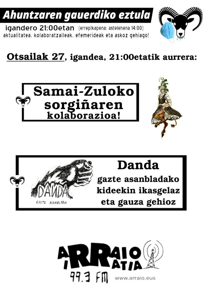 Samai-zuloko sorgiña eta Dandako kideak