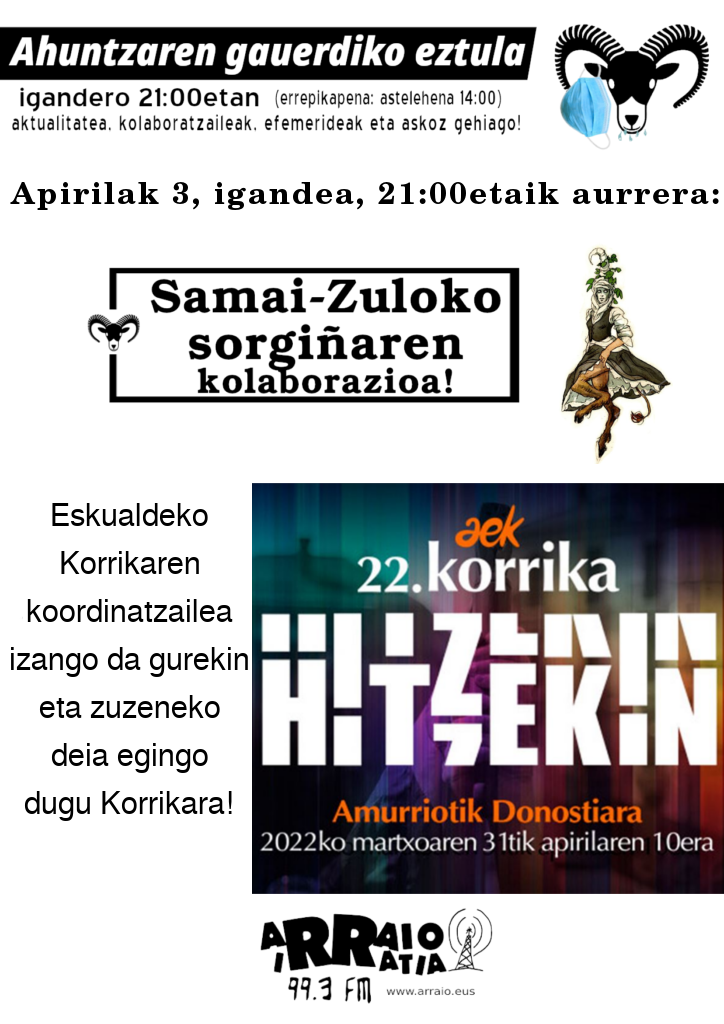 Samai-Zuloko sorgiña eta Korrika