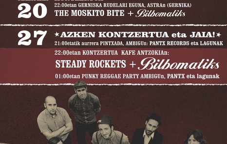 Bilbomatiksekin hasi eta punky reggaerekin bukatu