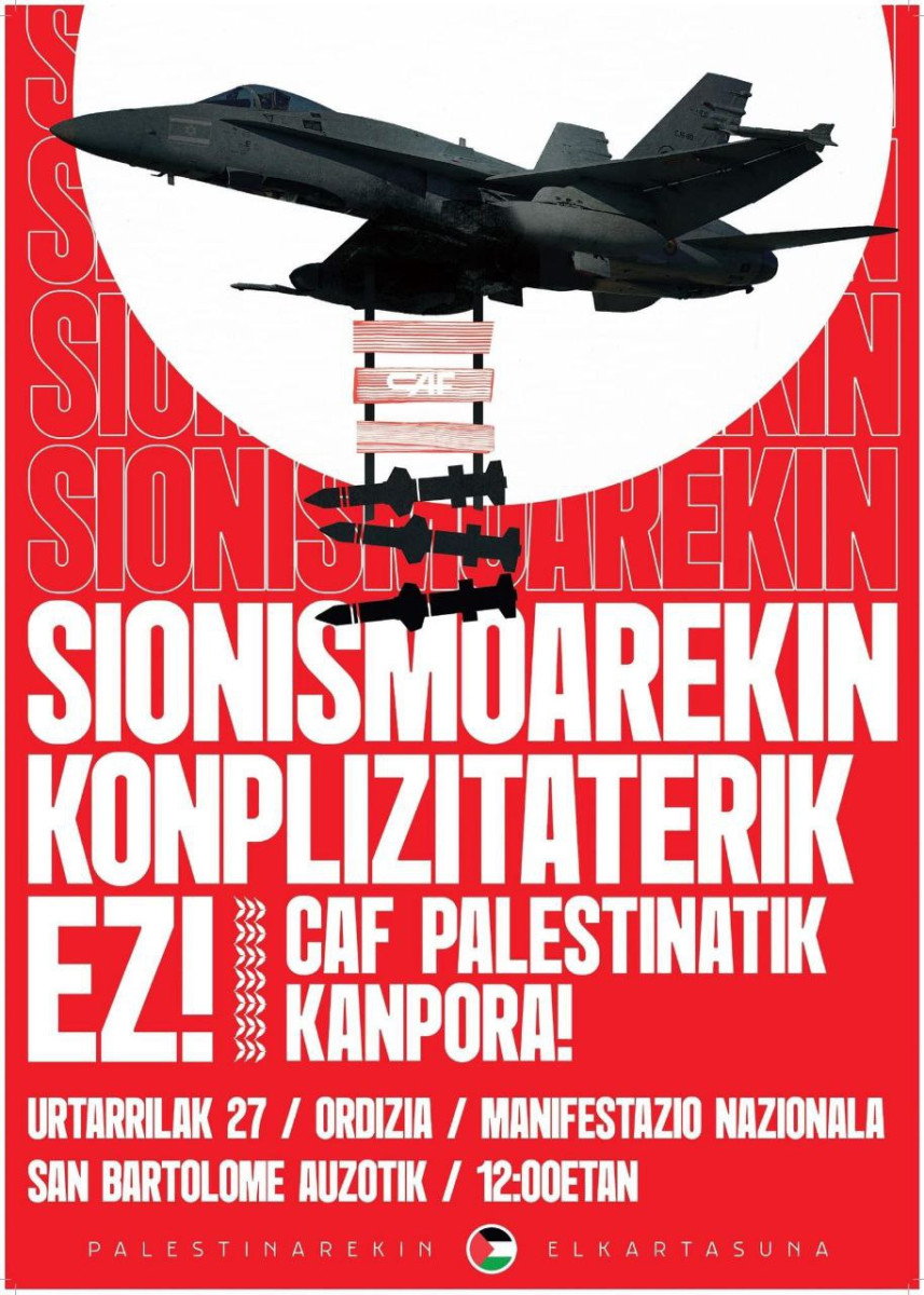 A desalambrar : U-23 Sionismoarekin konplizitaterik ez!