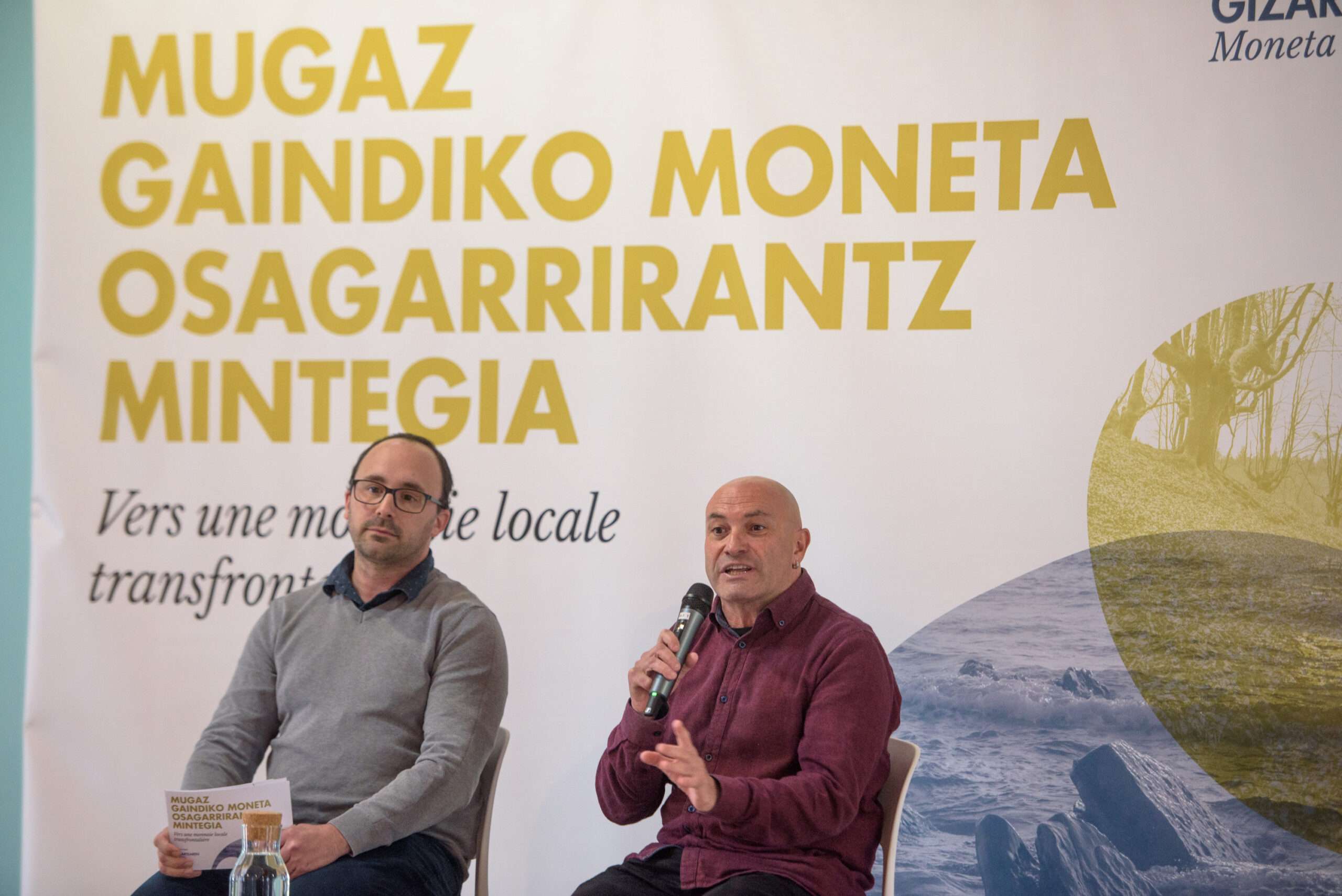 Luix Intxauspe · Mugaz gaindiko euskal moneta osagarria