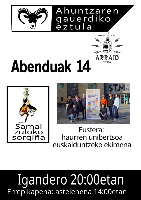 Eusfera eta Samai-zuloko sorgiña