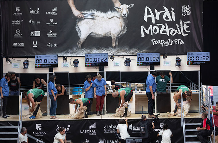 KIROL ESKIROL: Euskal ardi moztaileak, mundialak!