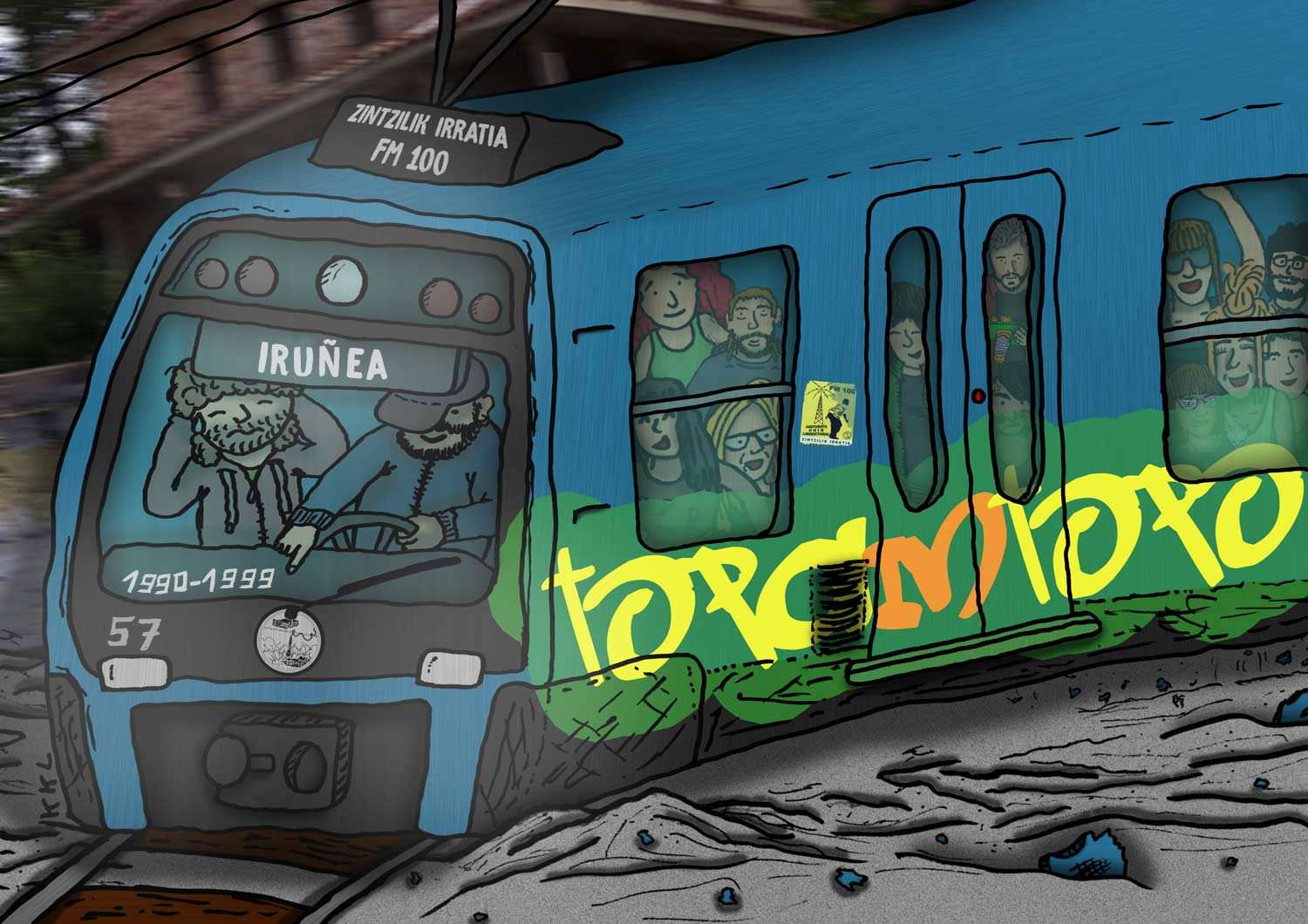 Topa in Topo #57 Iruñea