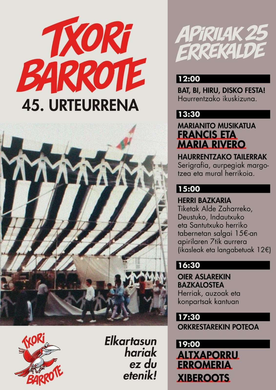 Julen Arregi · Txori Barrote 45 Urte · 2026.04.24