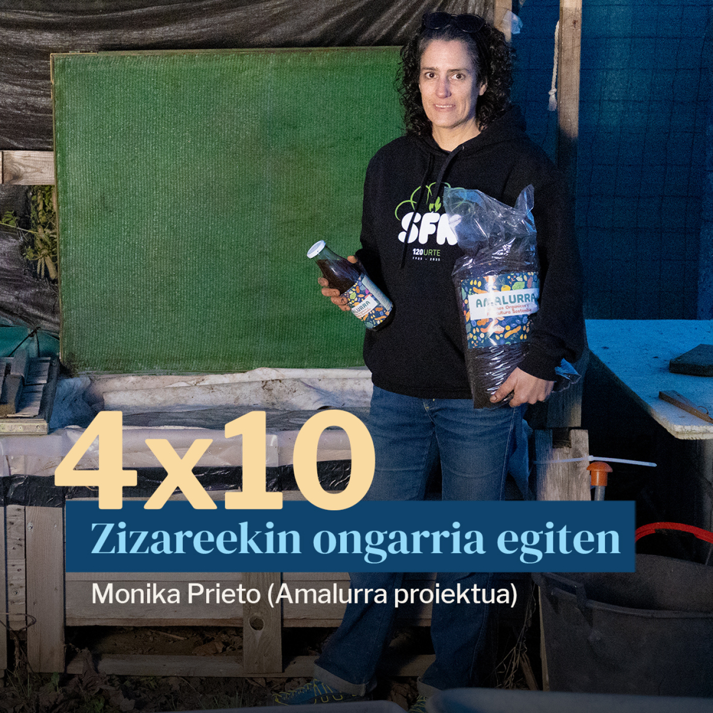 Egonarria 4×10: Zizareekin ongarria egiten | Monika Prieto (Amalurra proiektua)