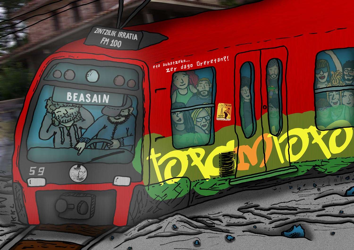 Topa in Topo #59 Beasain